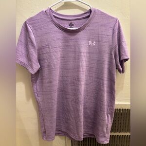 Under Armor Light Purple Dri-Fit Top